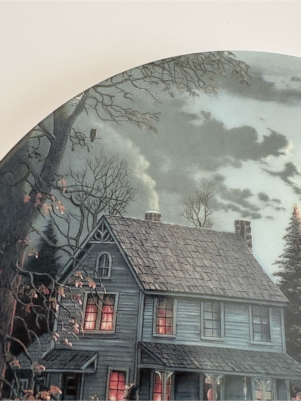 Vintage 1993 Bradford Exchange “October Radiance” Collector Plate #1 in Series - Picture 10 of 13